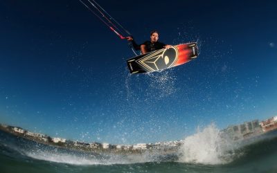 Oswald Smith, the professional kiteboarding world champion.