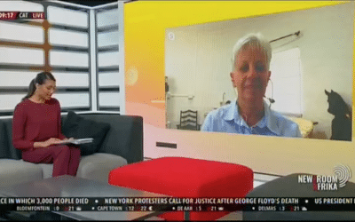 Brainline CEO Coleen Cronje is interviewed by Newzroom Afrika ahead of the reopening of schools following the coronavirus lockdown